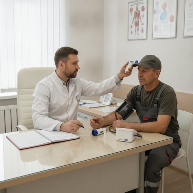 Организация и проведение предрейсовых и послерейсовых медицинских осмотров: обучение в Иваново